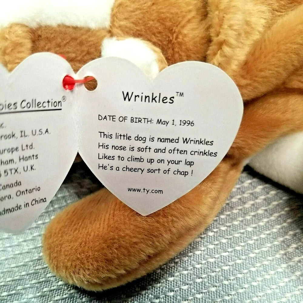 TY Beanie Baby Wrinkles - Great Condition - Original‎ 1996